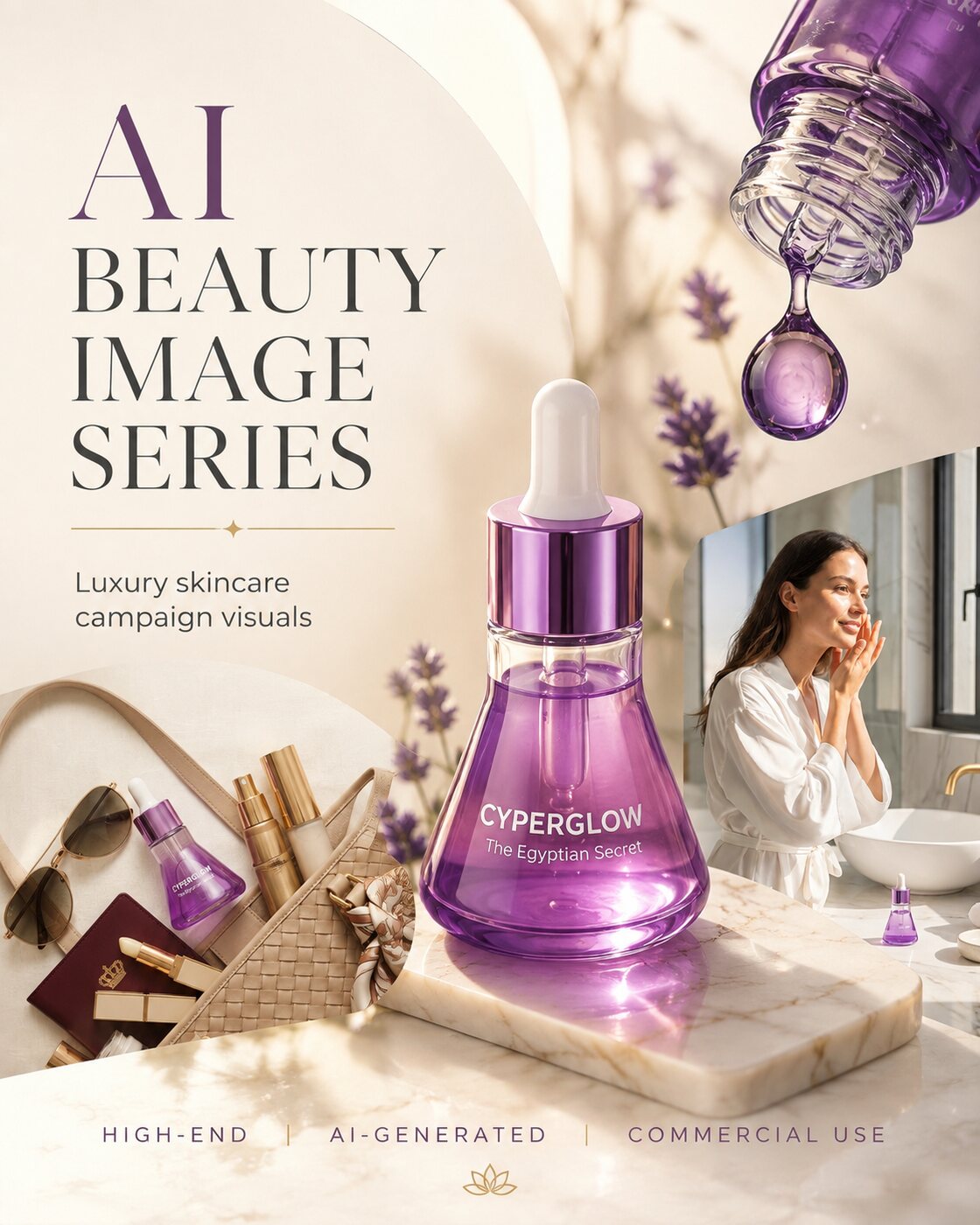 Luxury Skincare Commercial selected frame 3